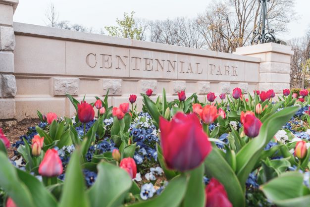 Centennial Park enterance