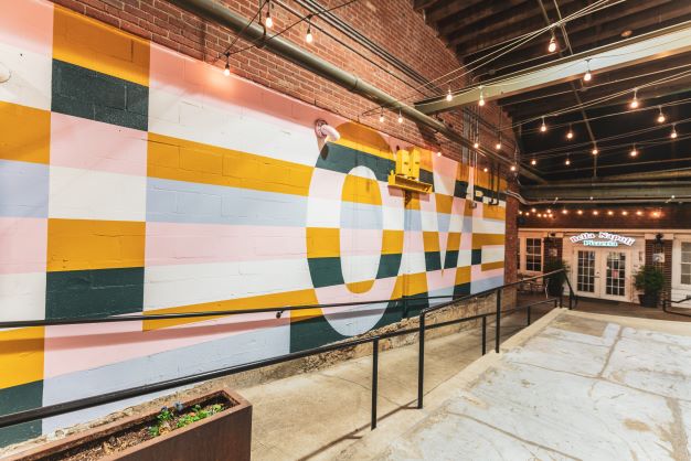 Mural in Nashville's Germantown neighborhood